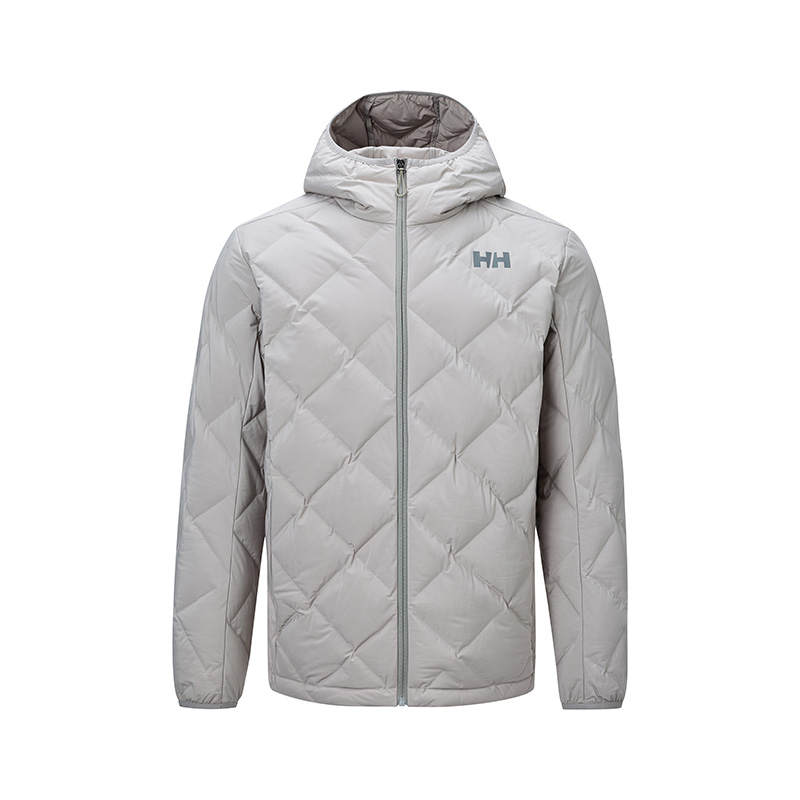 HELLY HANSEN HELLY HANSEN Down Jackets Men's Hooded Non Detachable Moderate Straight Fit