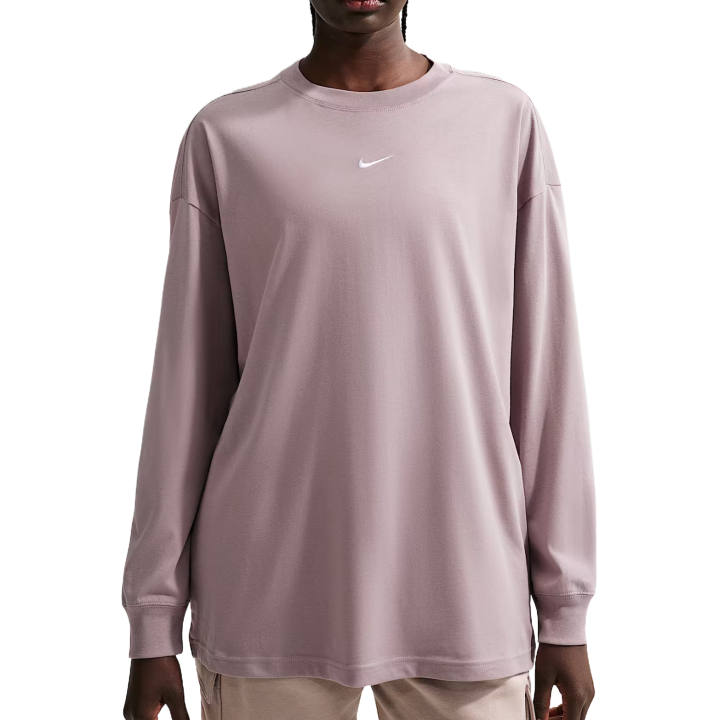 Nike Nike Sportswear Classics T Shirts Women's Light Purple Ore Crew Neck