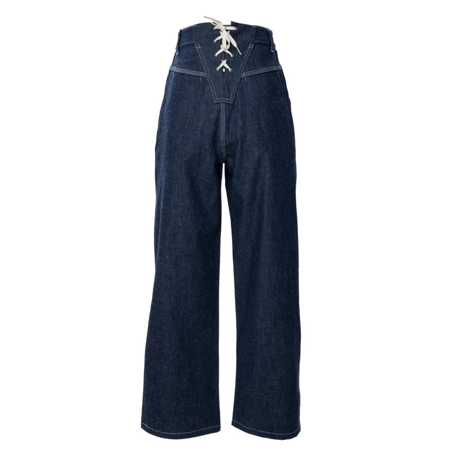 Sugarfunk Jeans Women's Dark Blue Moderate Straight Fit Pants