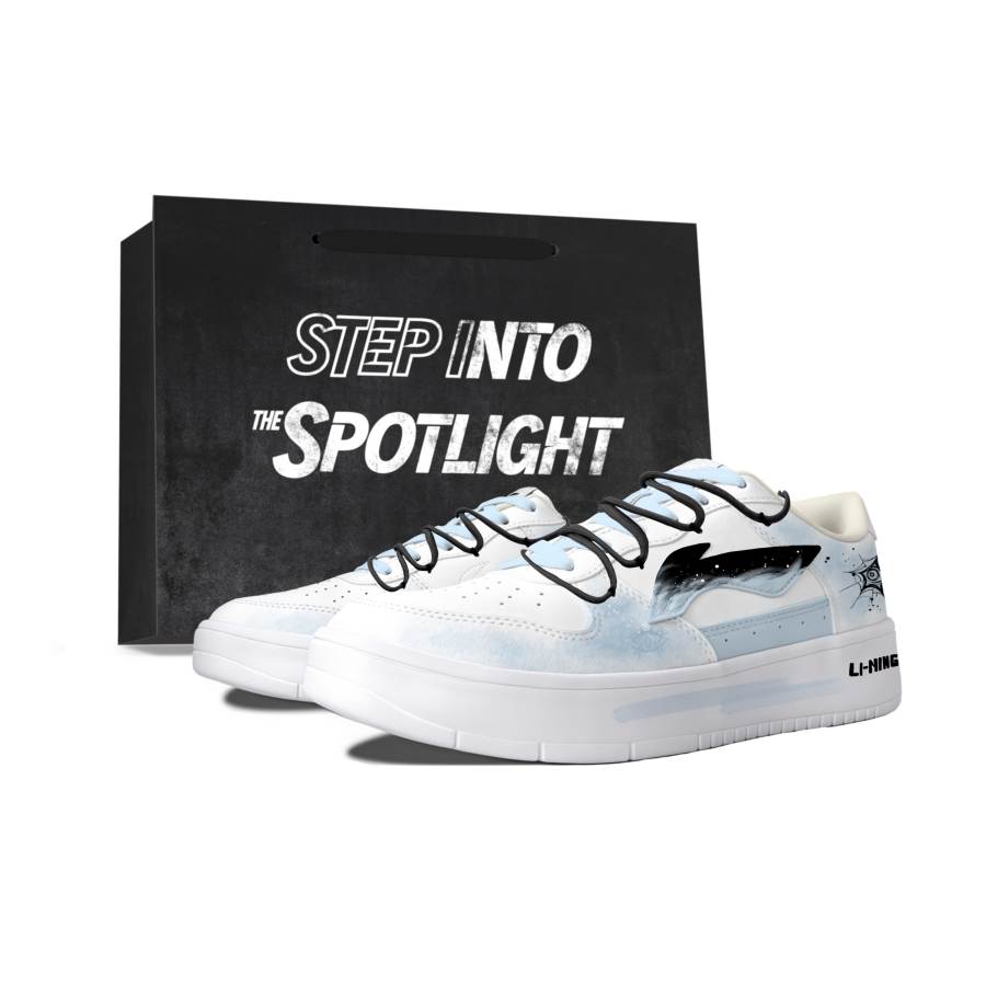 Li-Ning Li Ning Floating Boat Skateboard Shoes Unisex Low Top Blue