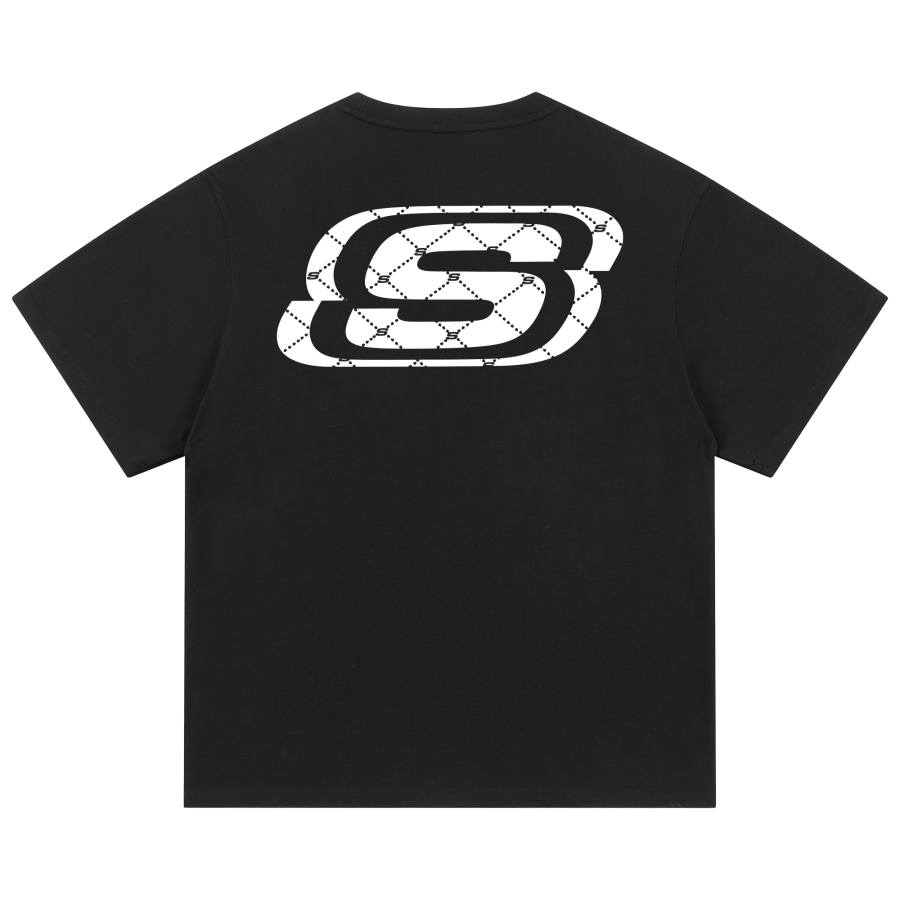 Skechers T Shirts Unisex Crew Neck Moderate Straight Fit