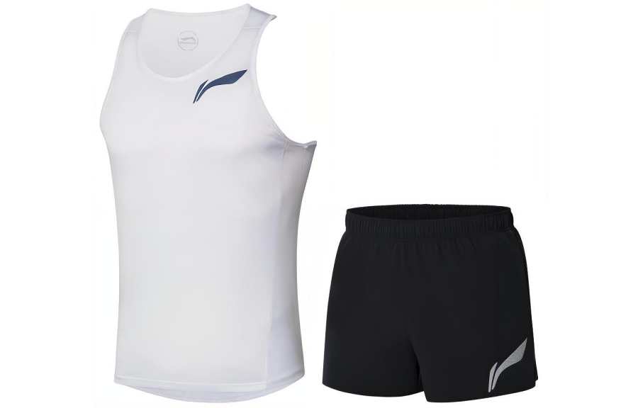 Li-Ning Li Ning Casual Sportswear Men's Black White