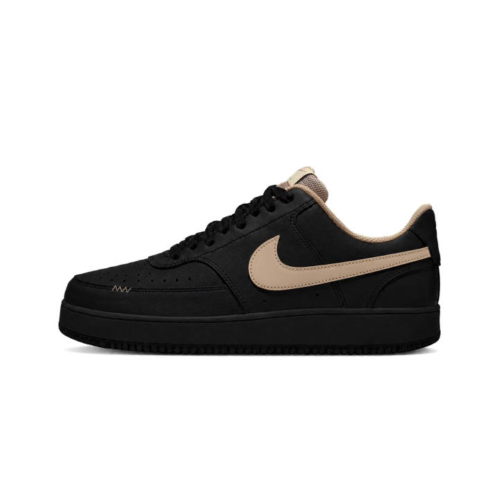 Nike Nike Court Vision Skateboard Shoes Men's Low Top Black