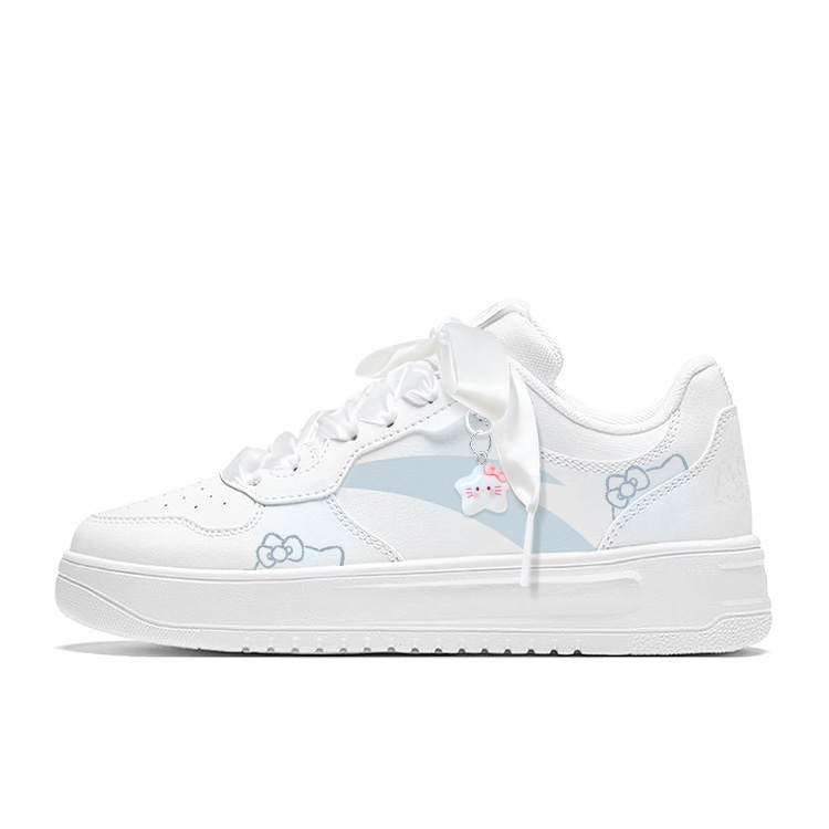ANTA Easy Skateboard Shoes Women's Low Top White