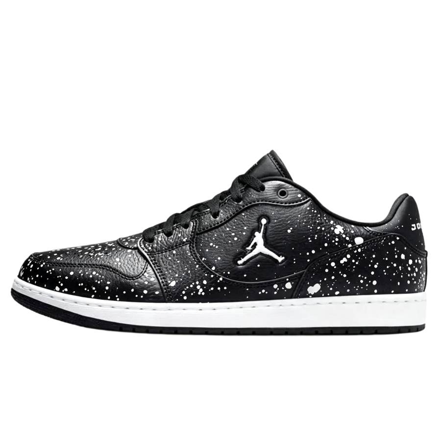 Jordan Jordan COURT CONNECT Skateboard Shoes Men's Low Top Black/White