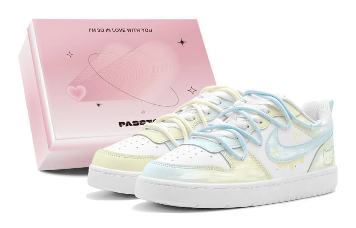 Nike Nike Court Borough Skateboard Shoes Women's Low Top White