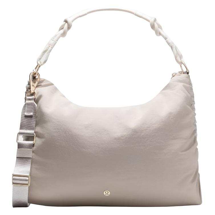 Lululemon Nylon Crossbody Bags Large Unisex Tan