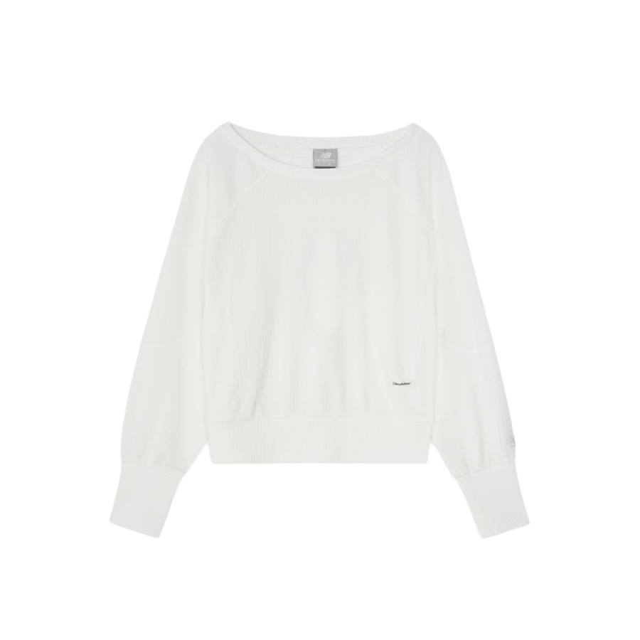 New Balance New Balance Sweatshirts Women's White Moderate