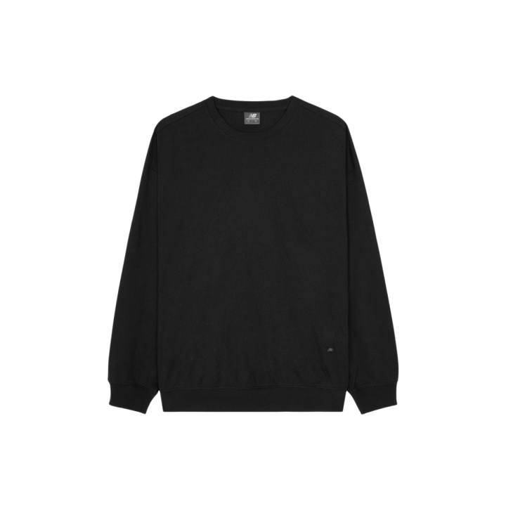 New Balance New Balance UNI Essential Sweatshirts Unisex Black Crew Neck Moderate