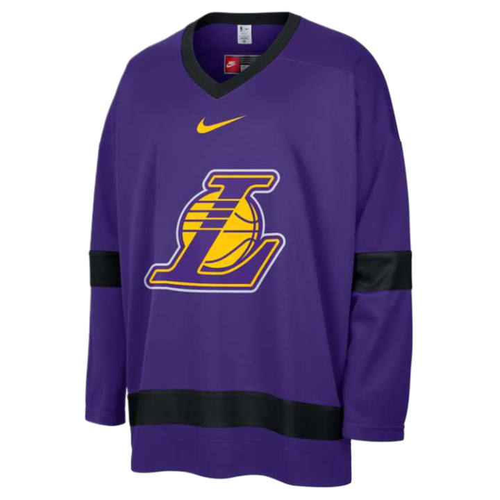 Nike Nike Basketball Jerseys Men's Wild Purple/Black/Yellow V Neck Moderate