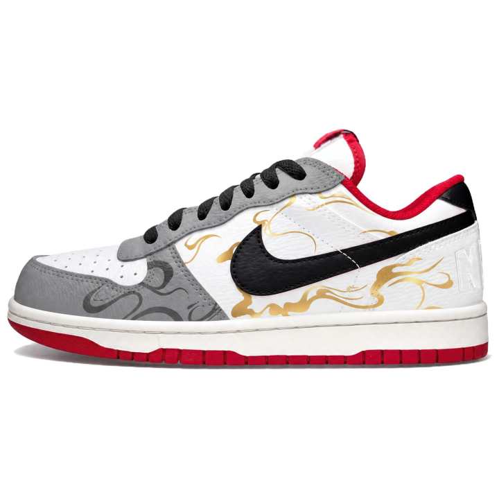 Nike Nike Big Skateboard Shoes Men's Low Top Black