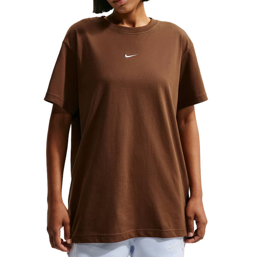 Nike Nike Sportswear Classics T Shirts Women's Cocoa Wow Crew Neck