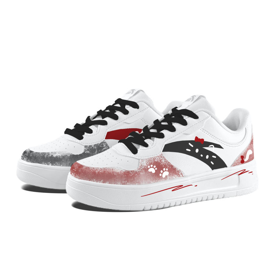 ANTA Easy Skateboard Shoes Unisex Low Top White
