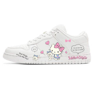 Sanrio Skateboard Shoes Unisex Low Top White