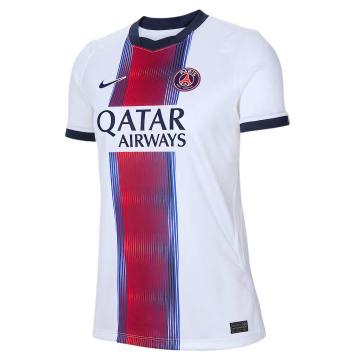 Nike Nike Paris Saint Germain Soccer Jerseys Women's White/Collegiate Marine Blue/Global Red/Collegiate Marine Blue Moderate