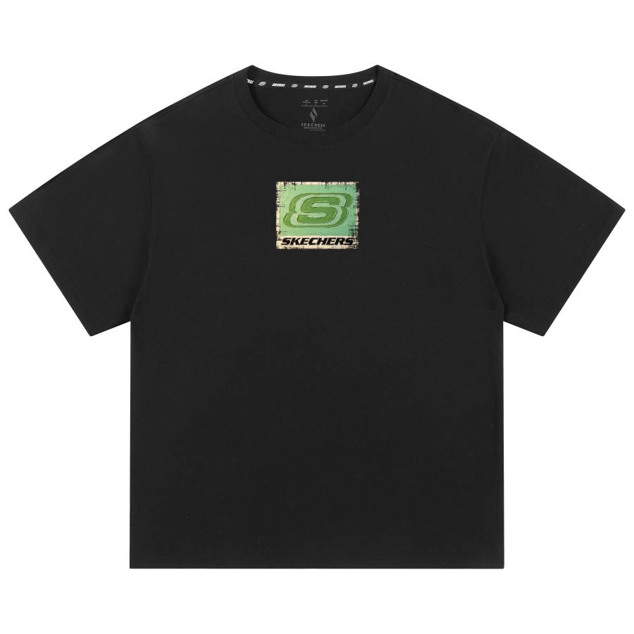 Skechers T Shirts Unisex Crew Neck Moderate Straight Fit