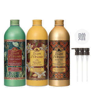 Tesori D'Oriente Premium Fragrance Shower Gel Hydrating Cleaning Aromatic 500ml