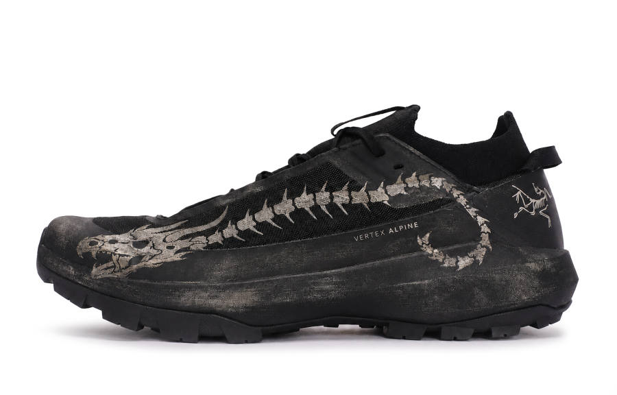 Arcteryx VERTEX ALPINE Mountaineering & Hiking Shoes Women's Low Top Silver