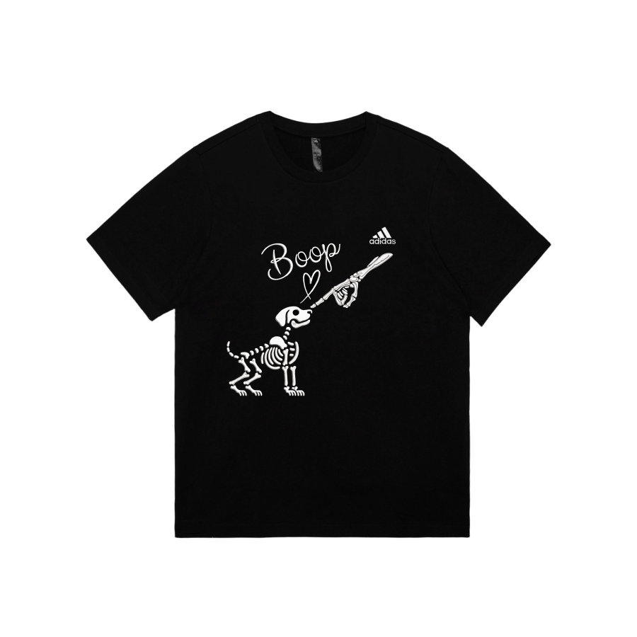 Adidas Adidas MUST HAVES T Shirts Unisex Black Crew Neck Moderate Straight Fit