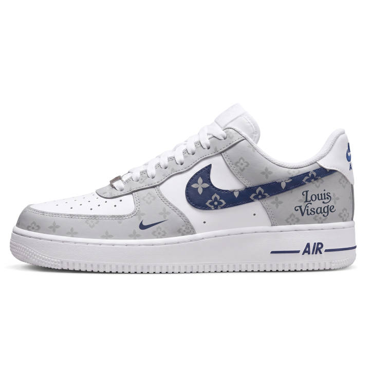 Nike Nike Air Force 1 Skateboard Shoes Unisex Low Top Blue