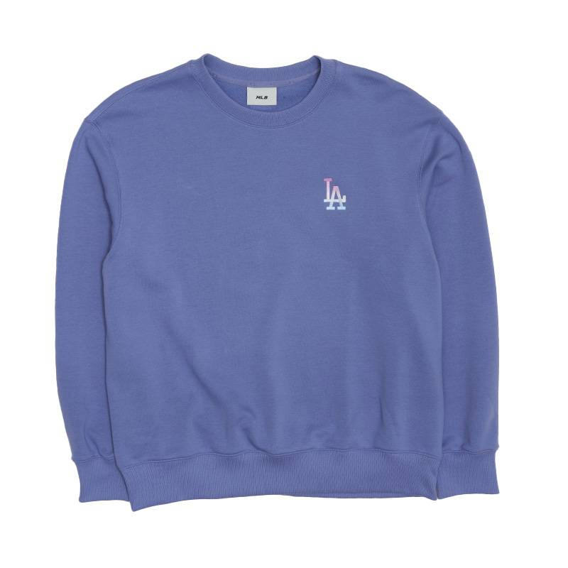 MLB Los Angeles Dodgers Sweatshirts Unisex Los Angeles Dodgers/Light Purple Crew Neck Moderate