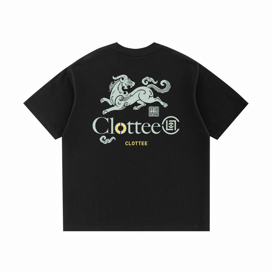 CLOT T Shirts Unisex Crew Neck Moderate Straight Fit
