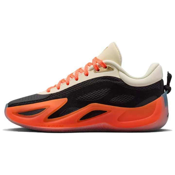 Jordan Jordan Heir Series 2 Basketball Shoes Women's Low Top Black Orange