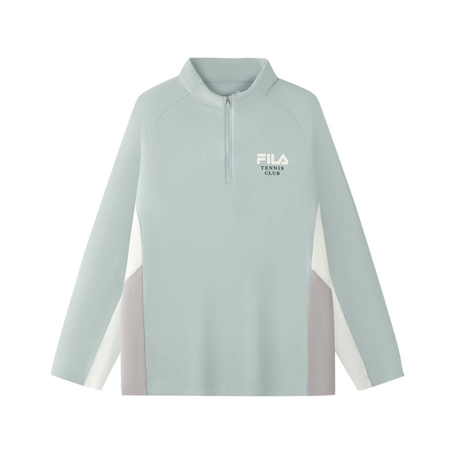 FILA KIDS T Shirts Stand Collar