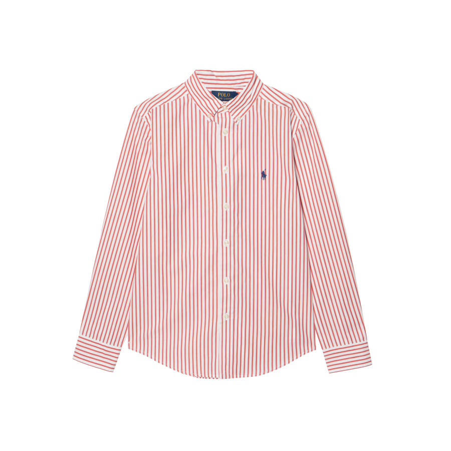 Polo Ralph Lauren Kids Casual Shirts Lapel Moderate Non Stretch