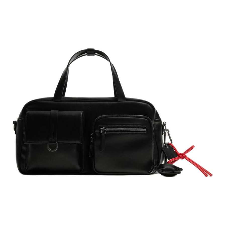 ZARA Handbags Black Charm Included