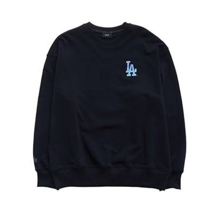 MLB Los Angeles Dodgers Sweatshirts Unisex Los Angeles Dodgers/Black Crew Neck Moderate