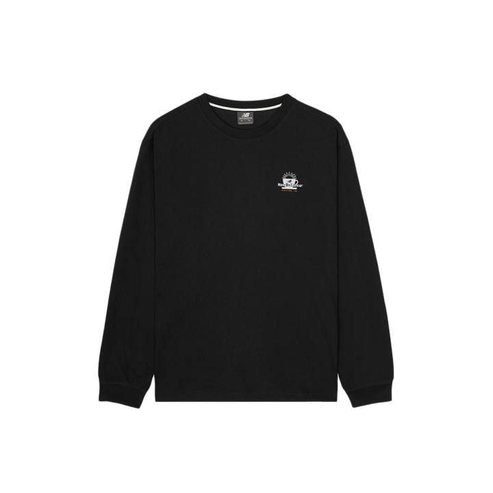 New Balance New Balance T Shirts Unisex Black Crew Neck Moderate