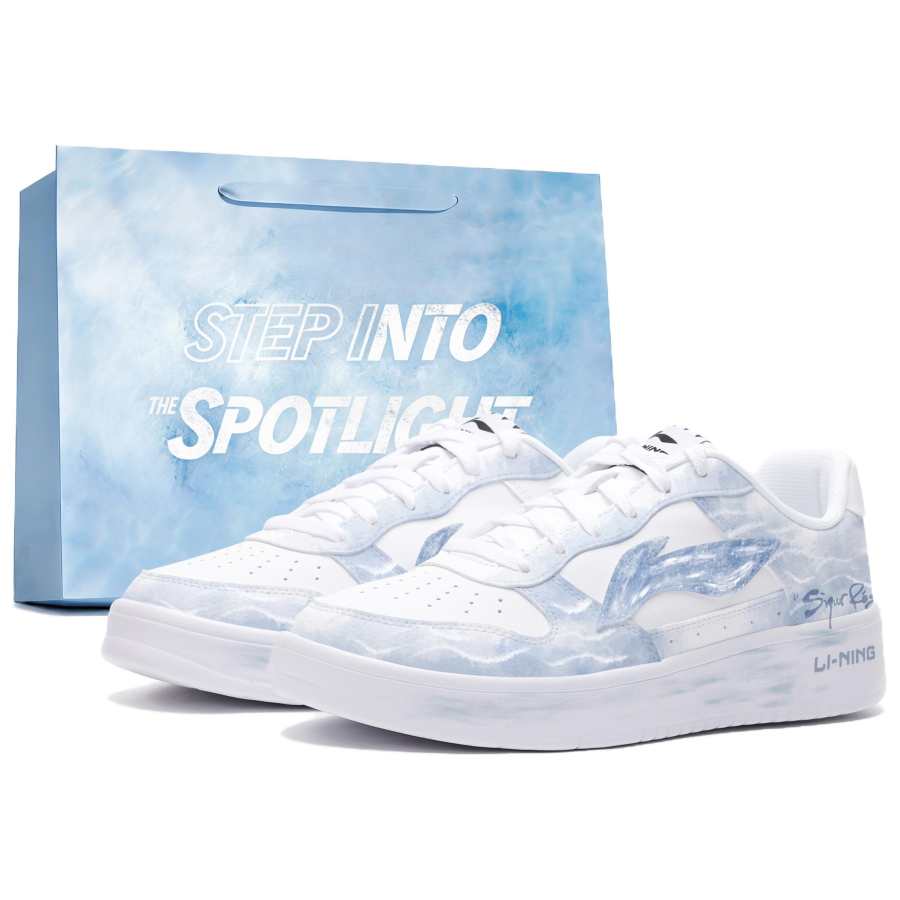 Li-Ning Li Ning Skateboard Shoes Men's Low Top Glacier Blue