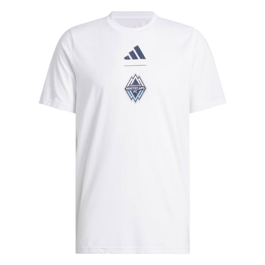 Adidas Adidas FC Dallas T Shirts Men's White/Mls VWH Sv3 Crew Neck
