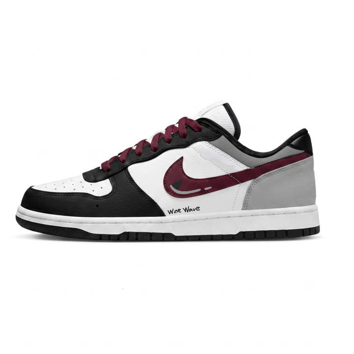 Nike Nike Big Skateboard Shoes Unisex Low Top Black Gray