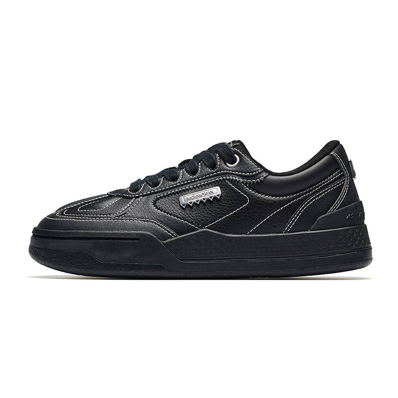 ANTA Skateboard Shoes Women's Low Top Black