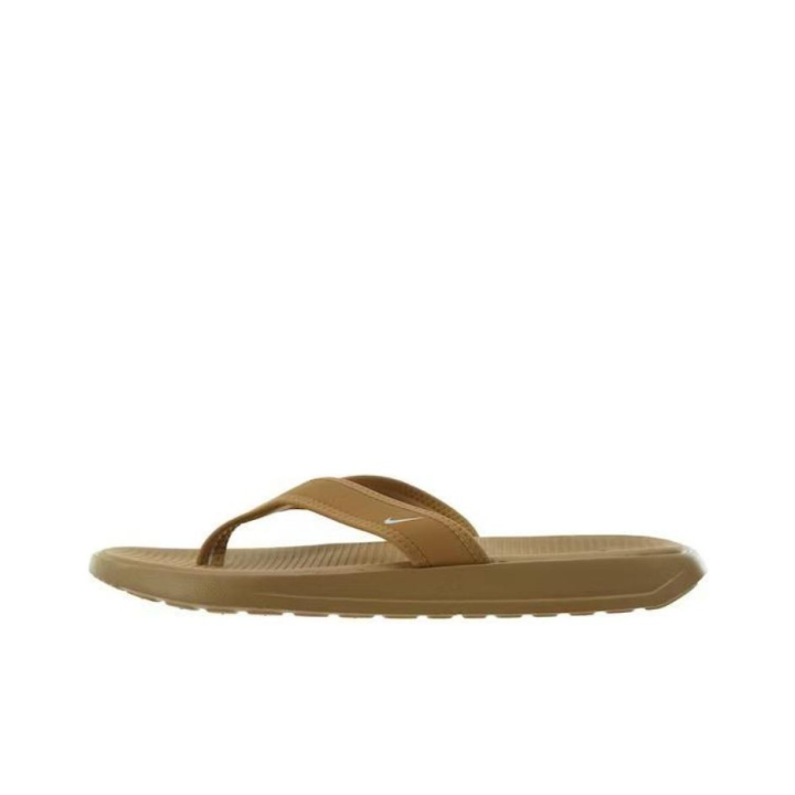 Nike Nike Celso Thong Slip Resistant Flip Flops Men's Yellow Brown