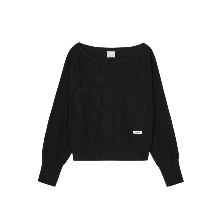 New Balance New Balance Sweatshirts Women's Black Moderate