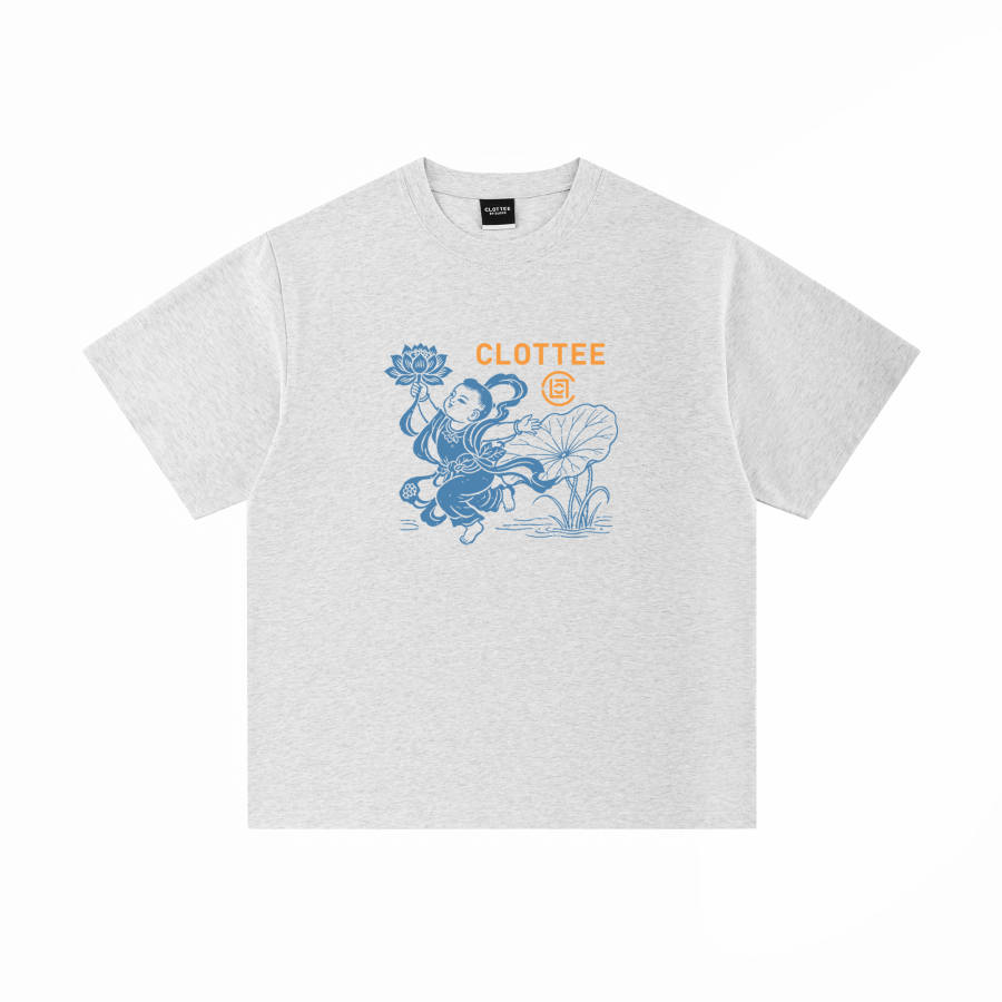 CLOT T Shirts Unisex Crew Neck Moderate Straight Fit