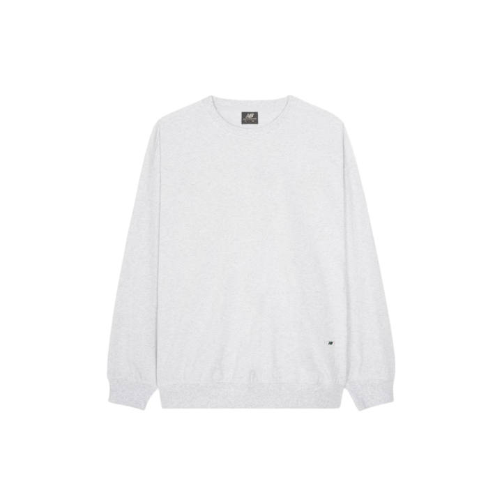 New Balance New Balance UNI Essential Sweatshirts Unisex Heather Gray Crew Neck Moderate