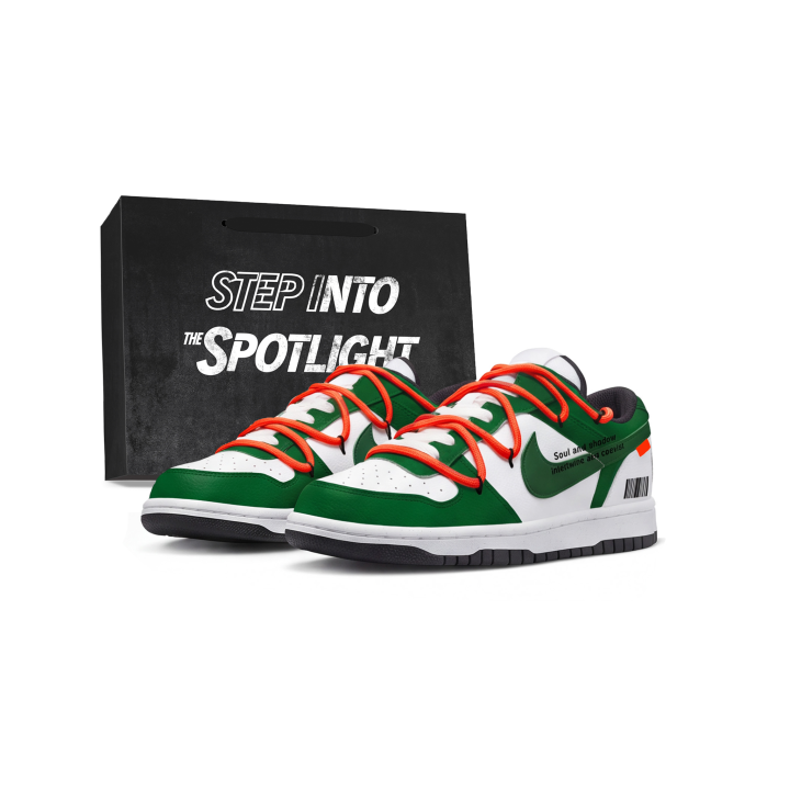 Nike Nike Big Low Lux Skateboard Shoes Men's Low Top White, Green