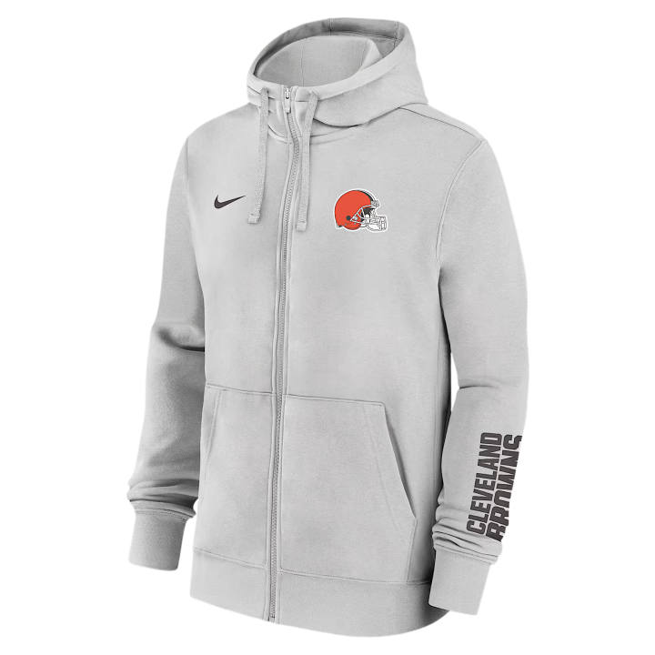 Nike Nike NFL Sweatshirts Men's Gray Hooded Non Detachable Moderate