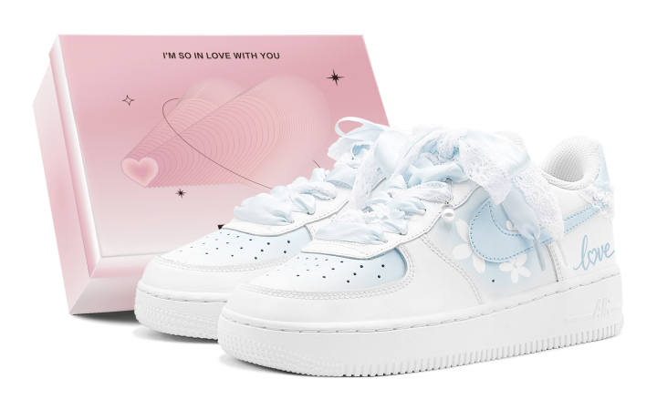 Nike Nike Air Force 1 Skateboard Shoes Women's Low Top White