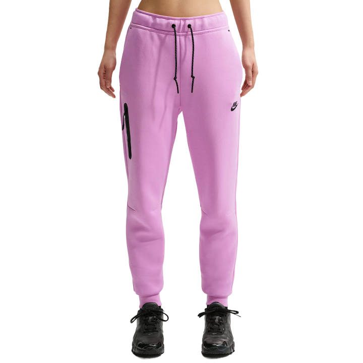 Nike Nike Sportswear Tech Fleece Knitted Sweatpants Women's Light Navy Blue Moderate Cuffed Pants