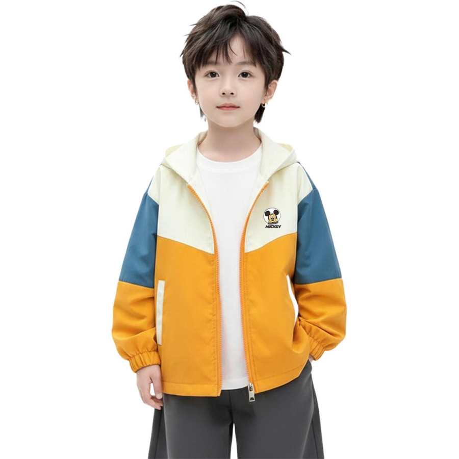 Disney Grade School Jackets Hooded Non Detachable Moderate Stretch