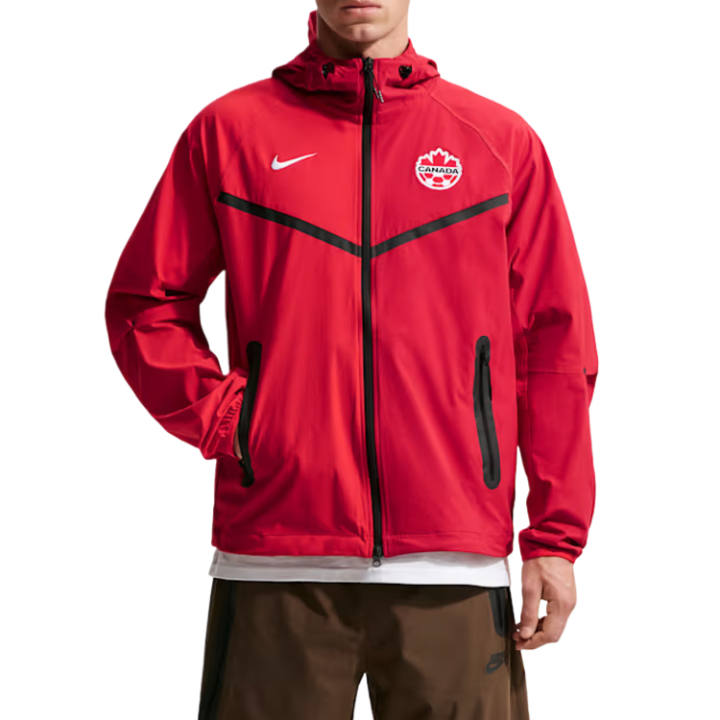 Nike Nike Jackets Men's University Red Hooded Non Detachable Moderate