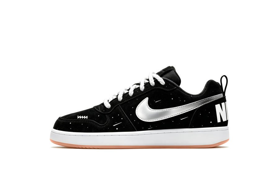 Nike Nike Court Borough Skateboard Shoes Men's Low Top Black/White