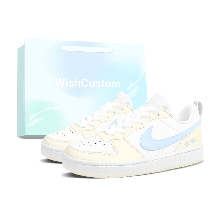 Nike Nike Court Borough Skateboard Shoes Women's Low Top Yellow