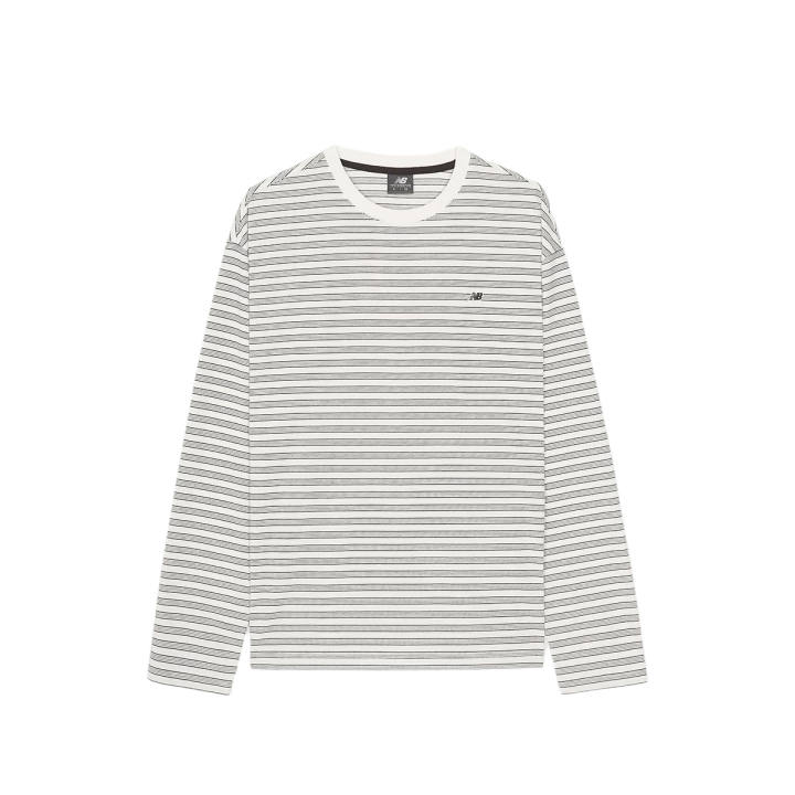 New Balance New Balance UNI Essential T Shirts Unisex Ivory Crew Neck Moderate