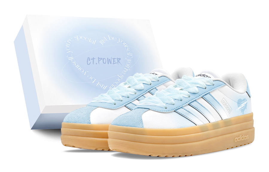 Adidas Adidas VL Court Bold German Army Trainers Women's Low Top White